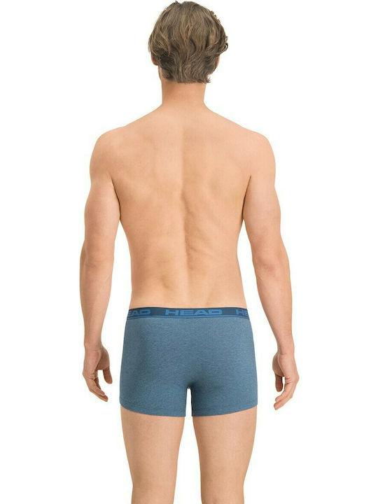 Herren Boxershorts Blau 2Packung