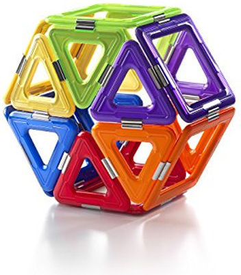 GeoSmart Μαγνητικό Παιχνίδι Κατασκευών Geosphere για Παιδιά 5+ Ετών GEO210