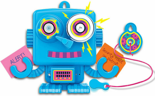 4M Plastic Construction Toy Robot Alarm for Children 8+ years old+ Years