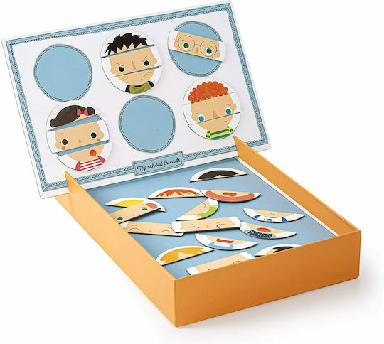 Apli Kids Μαγνητικό Παιχνίδι Κατασκευών Emotions Magnets για Παιδιά 3+ Ετών