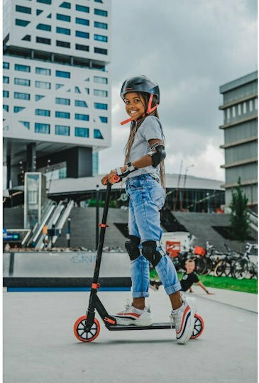 Nijdam Kinderroller Klappbar Dark Arrow 2-Rad Rot
