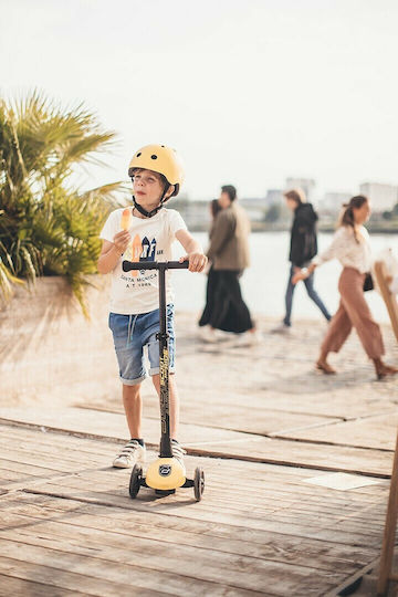 Scoot & Ride Kids Scooter Foldable Highwaykick 3 3-Wheel for 3-6 Years Yellow