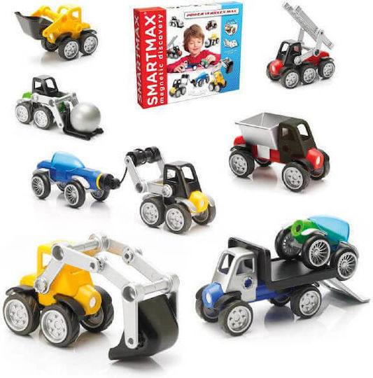Smartmax Magnetisches Bauspielzeug Power Mix für Kinder ab 3+ Jahre alt Jahren
