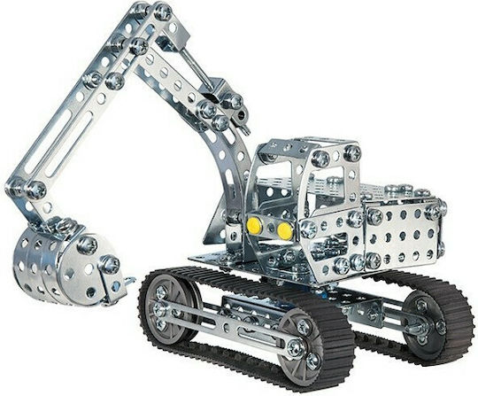 Eitech Metall-Bauspielzeug Bagger - Kran für Kinder ab 8+ Jahre Jahren