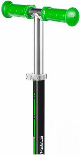 Rebel Kids Scooter Foldable 3-Wheel Green