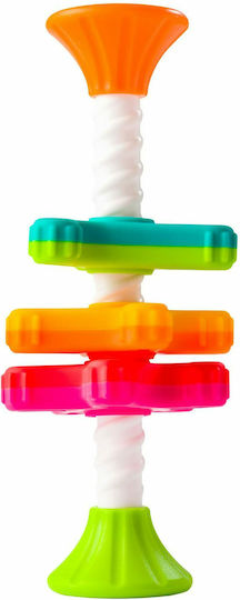Fat Brain Toys Βρεφικό Παιχνίδι Mini Spinny για 10+ Μηνών