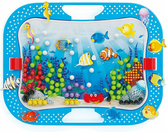 Quercetti Παιχνίδι Κατασκευών Πλαστικό Ocean Fun Fish & Pegs για Παιδιά 3+ Ετών