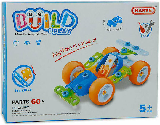 Plastic Construction Toy Build & Play Formula for Children 3++ Years