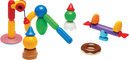 Magformers Μαγνητικό Παιχνίδι Κατασκευών Stick-O Role Play Set για Παιδιά 1.5+ Ετών