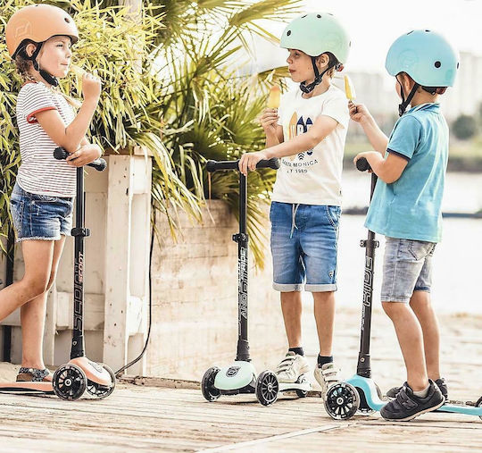 Scoot & Ride Kids Scooter Foldable Highwaykick 3 3-Wheel for 3-6 Years Green