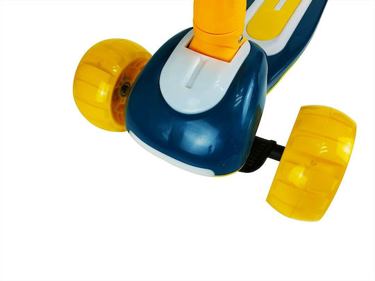 Kinderroller Klappbar 3-Rad Gelb