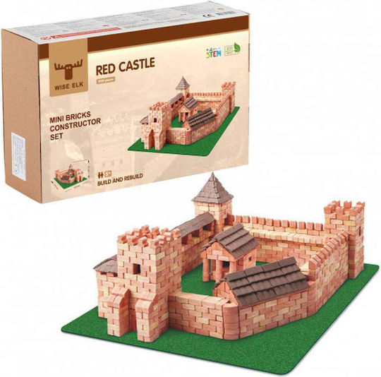 Wiseelk Παιχνίδι Κατασκευών Red Castle για Παιδιά 5+ Ετών
