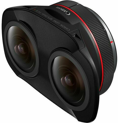 Canon Full Frame Φωτογραφικός Φακός 5.2mm f2.8L 3D VR Fisheye για Canon RF Mount Μαύρος