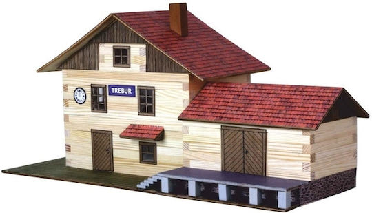 Walachia Παιχνίδι Κατασκευών Ξύλινo Train Station Nr.36 για Παιδιά 8+ Ετών