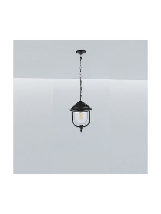 V-TAC Outdoor Hanging Ceiling Light E27 in Black Color 7529