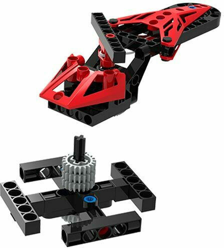 Gigo Plastic Construction Toy Engineering Makerspace Geared-Up Gadgets for Children 6+ years old+ Years