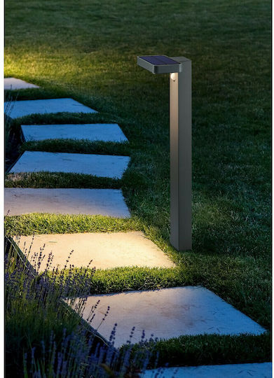 Trio Lighting Esquel Spiked Solar Light Column 4.5W 290lm Warm White 3000K with Photocell IP44 18cmx14cmx60cmcm