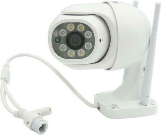 Andowl Q-S66 IP Surveillance Camera Wi-Fi Full HD 1080p Waterproof with Two-Way Communication and Lens 3.6mm