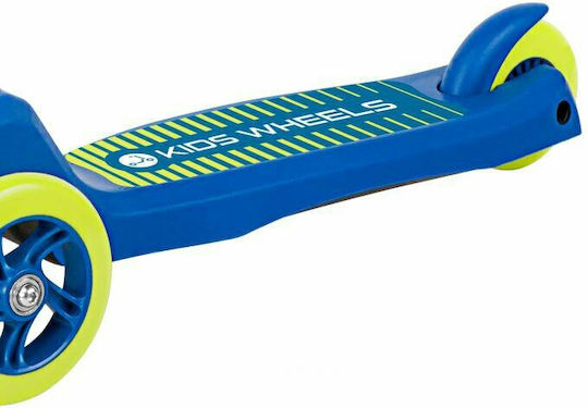 Rebel Kids Scooter Foldable 3-Wheel Blue