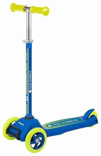 Rebel Kids Scooter Foldable 3-Wheel Blue