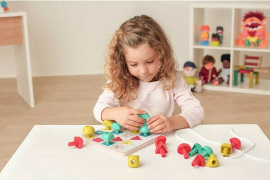 Miniland Παιχνίδι Κατασκευών Πλαστικό Eco Activity Pins για Παιδιά 3+ Ετών