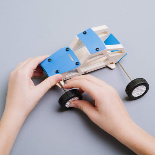 Stanley Jr Toys Παιχνίδι Κατασκευών Ξύλινo Αυτοκίνητο Άμμου για Παιδιά 5+ Ετών