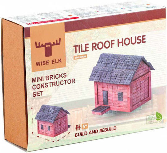 Wiseelk Construction Toy Roof for Children 5+ years+ Years