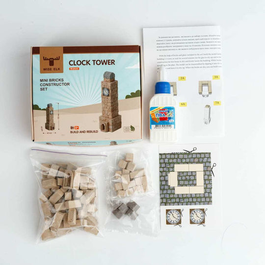 Wiseelk Παιχνίδι Κατασκευών Clock Tower