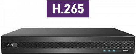 TVT TD-3104B1-4P Καταγραφικό NVR 4 Καναλιών με Ανάλυση Full HD+