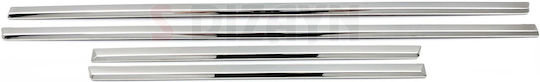 S-dizayn Car Vw Jetta 4d 06>11 Door Protective Strip Plastic Chrome 8pcs Volkswagen Jetta