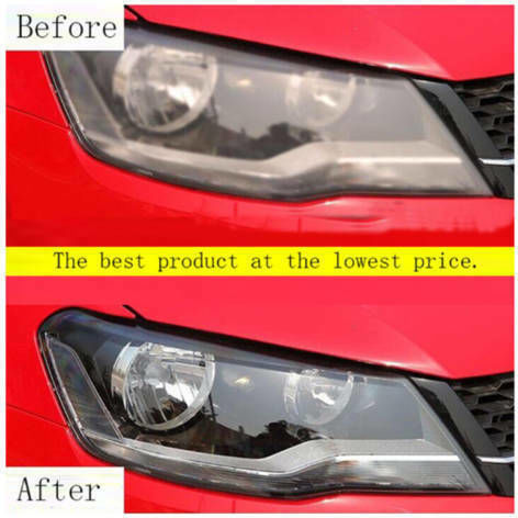 Set Cleaning and Protection of Car Headlights