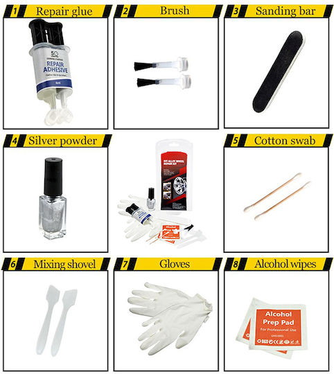 Reparaturset für Autoreifen