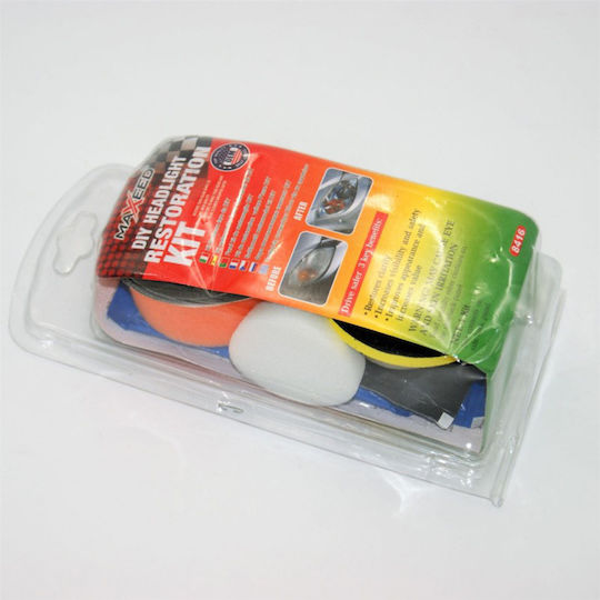 Set Cleaning and Protection of Car Headlights