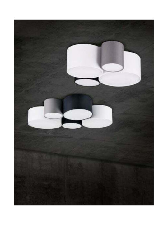 Trio Lighting Hotel Πλαφονιέρα Οροφής 50εκ. Πολύχρωμη με Ντουί E27