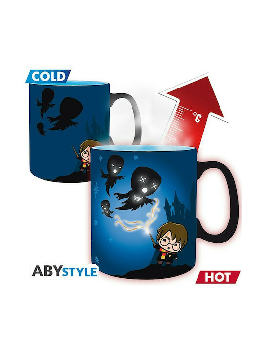 Abysse Harry Potter - Expecto Patronum Heat Change Κούπα Κεραμική Μπλε 460ml