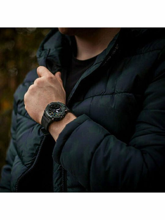 Casio G-Shock Мъжко Ролọи На Батарея С Каучуков Лукорки Casio G-Shock Мъжко Ролọи На Батарея С Каучуков Лукорки