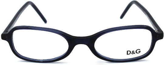 Dolce & Gabbana Plastic Eyeglass Frame Navy Blue DG4033 487