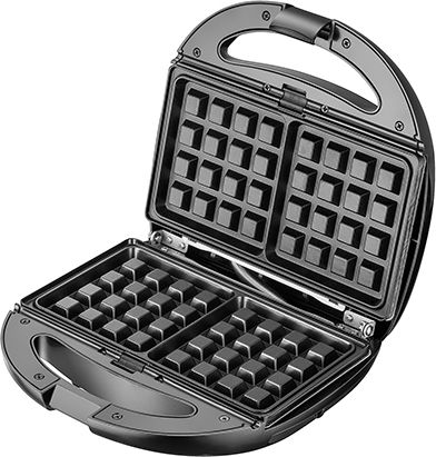 Camry CR 3042 Sandwich Maker cu Plăci Detasabile pentru for 2 Sandwiches Sandvișuri 1200W Gri