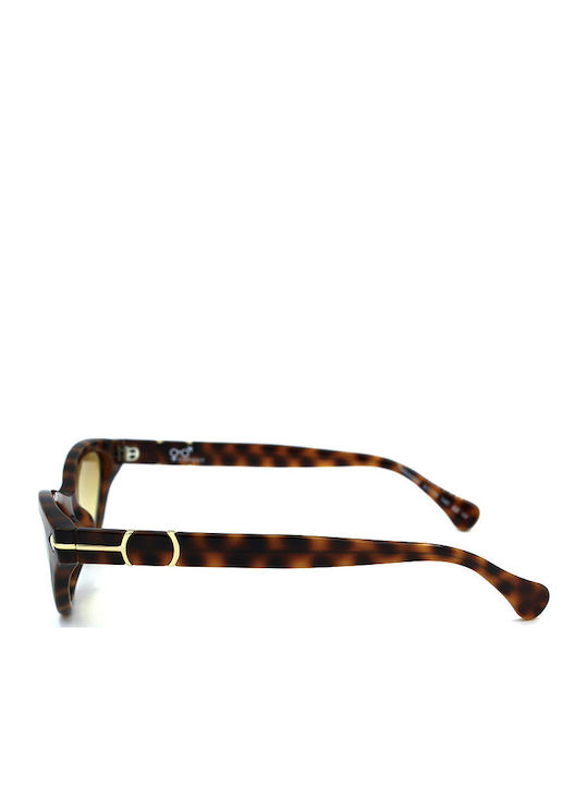 Opposit Women's Sunglasses with Brown Plastic Frame and Brown Lens TM 505S 02