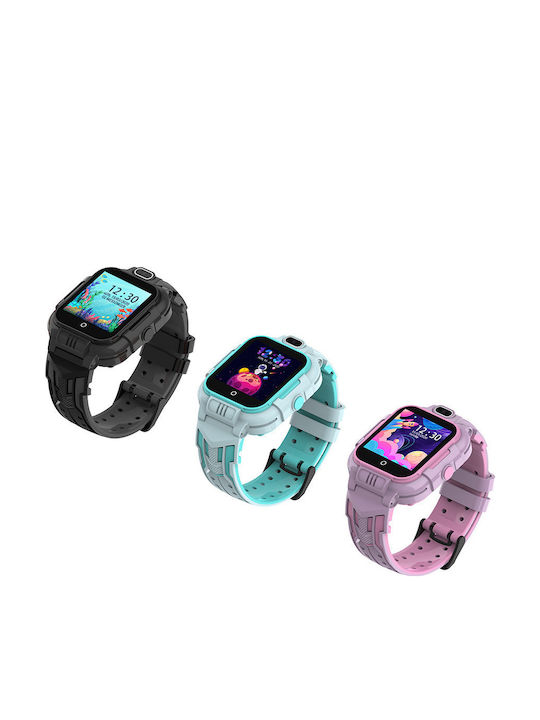 Wonlex Smartwatch Pentru Copii Cu GPS Și Cameră Negru