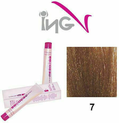 ING Colouring Cream With Fruit Acids 7 Ξανθό 100ml