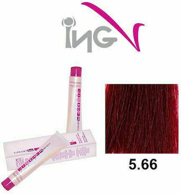 ING Colouring Cream With Fruit Acids 5.66 Κόκκινο Φλόγα 100ml