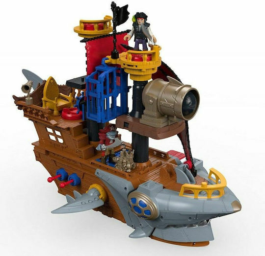 Action Figure Imaginext Pirate Shark Ship for 3+ years Years 41cm.