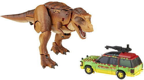 Action Figure Tyrannocon Rex & Autobot Transformers Dinosaur for 6+ Years 18cm.