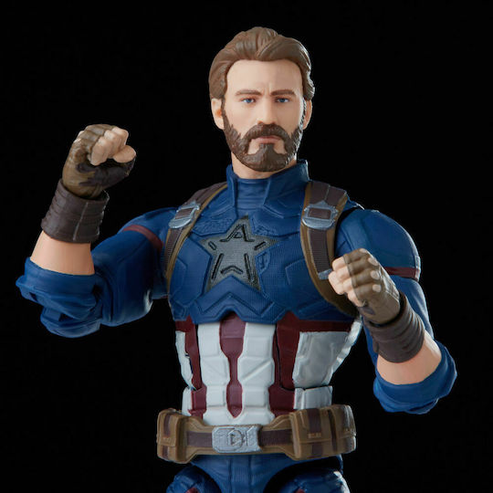 Action Figure The Infinity Saga Captain America Marvel Avengers Captain America for 4+ years old Years 15cm.