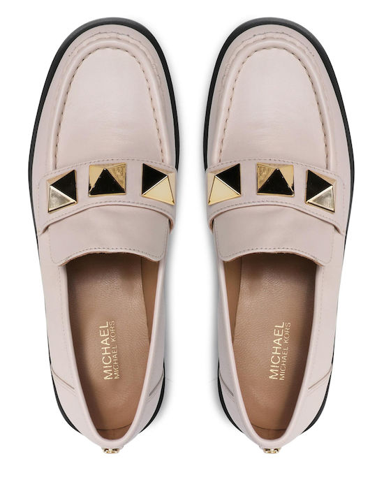 Holland 40R2HLFP1L Γυναικεία Loafers σε Μπεζ Χρώμα