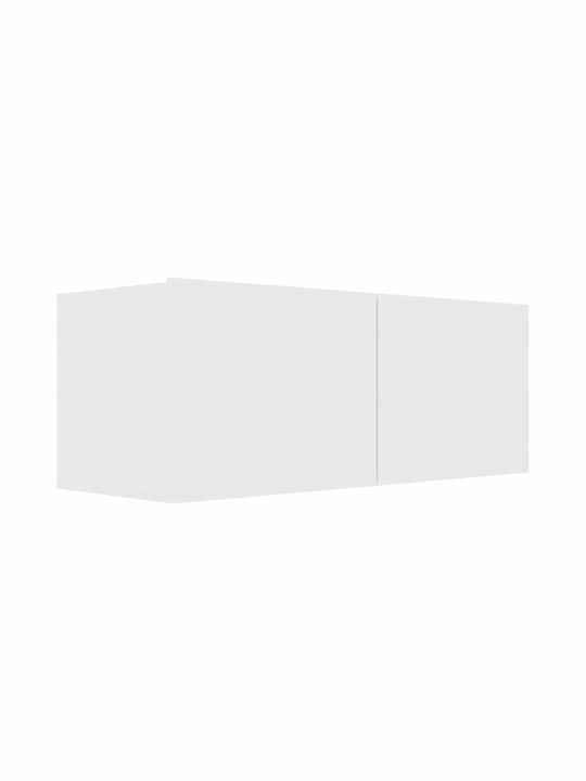 Living Room TV Unit Λευκό L100xW30xH30cm