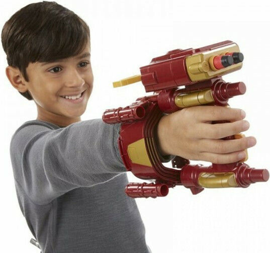Nerf Нерф изстрелвач Captain America Movie Slide Blast Armor Marvel Avengers за 6+ години+ години