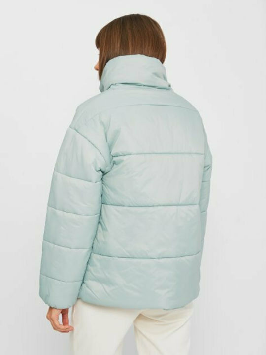 Outhorn Kurz Damen Puffer Jacke für Winter Blau