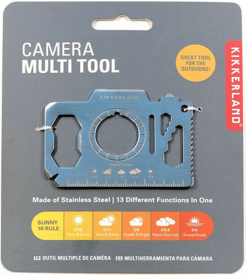 Kikkerland Camera Multi-Tool Κάρτα Πολυεργαλείο